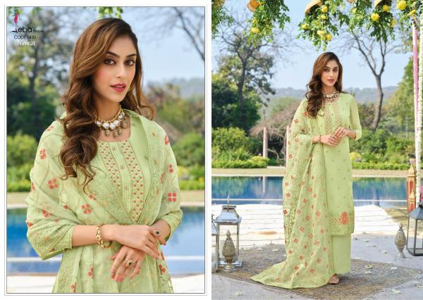 Eba Nimrat Heavy Designer Viscose Designer Embroidery Suit Collection